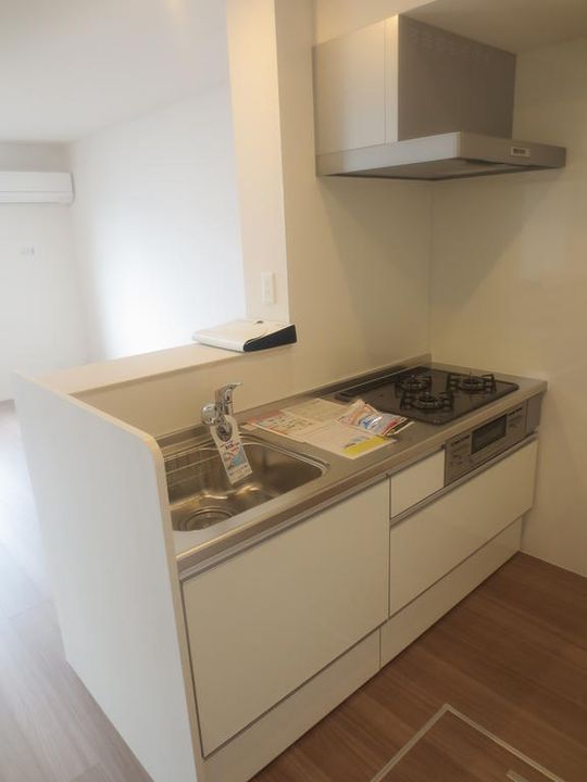 茨城県ひたちなか市大字東石川(アパート)の賃貸物件のキッチン