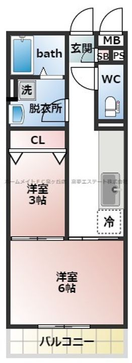 WISTERIA PLACE(ウィステリアプレイス)の間取り