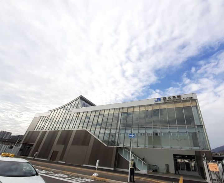 広島県広島市西区都町の賃貸アパートの周辺