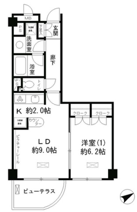 Lapyutaの間取り