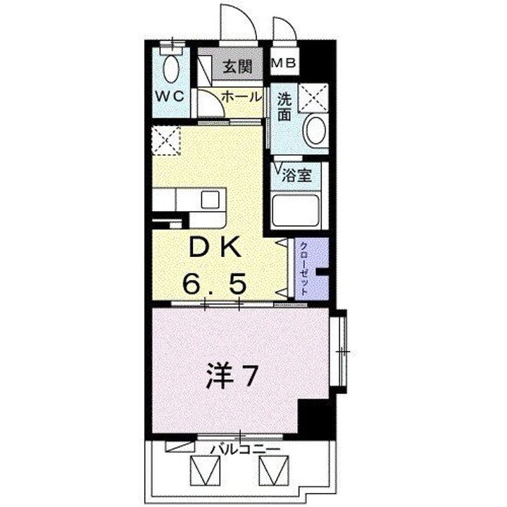 サニーマンション安慶名の間取り