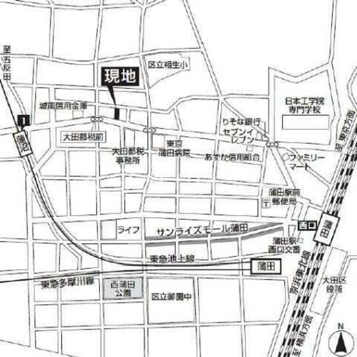 東京都大田区西蒲田6(マンション)の賃貸物件のその他画像