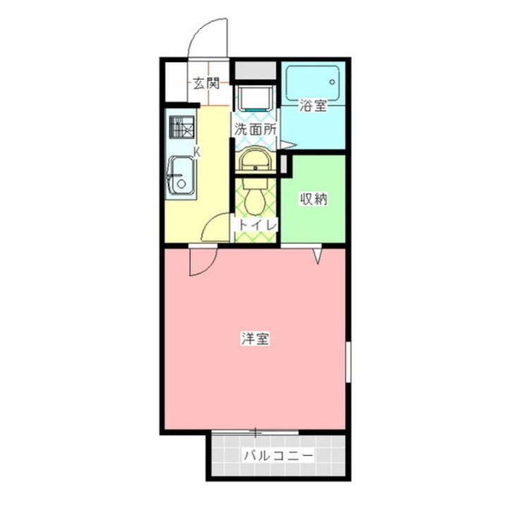 メルべーユ文京A棟の間取り