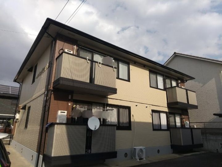 ハウジング島田 A棟の外観