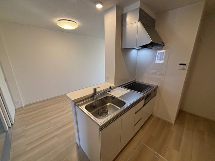 福島県本宮市本宮字小原田(アパート)の賃貸物件のキッチン