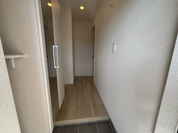 福島県本宮市本宮字小原田(アパート)の賃貸物件の玄関