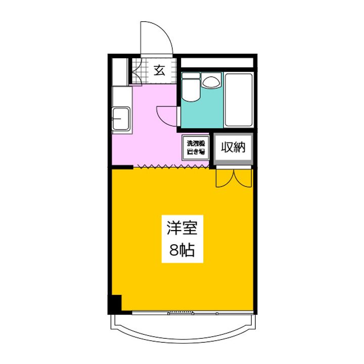 アネックス南俣の間取り