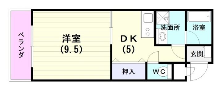 ヴィラエクセルの間取り