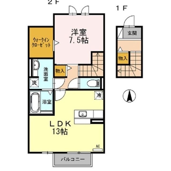 グランエトワール メゾンの間取り