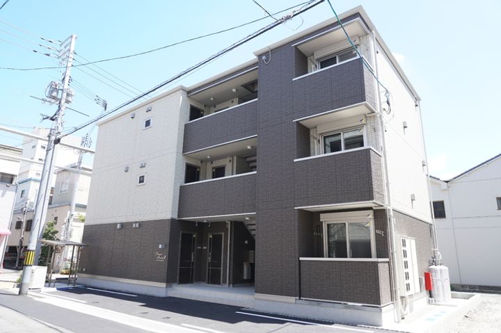 広島県福山市船町(アパート)の賃貸物件の外観