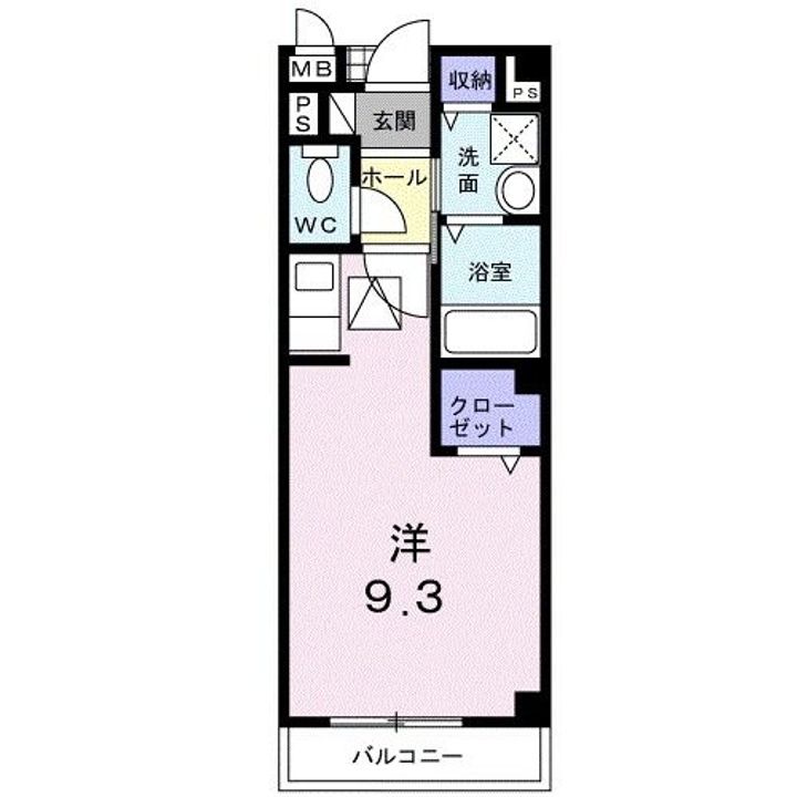大阪府堺市西区津久野町2(アパート)の賃貸物件の間取り