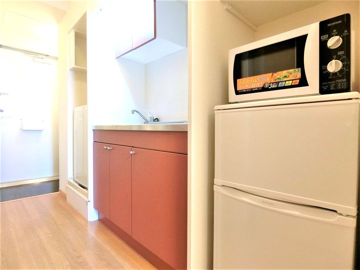 大阪府大阪市西成区旭3(マンション)の賃貸物件のキッチン