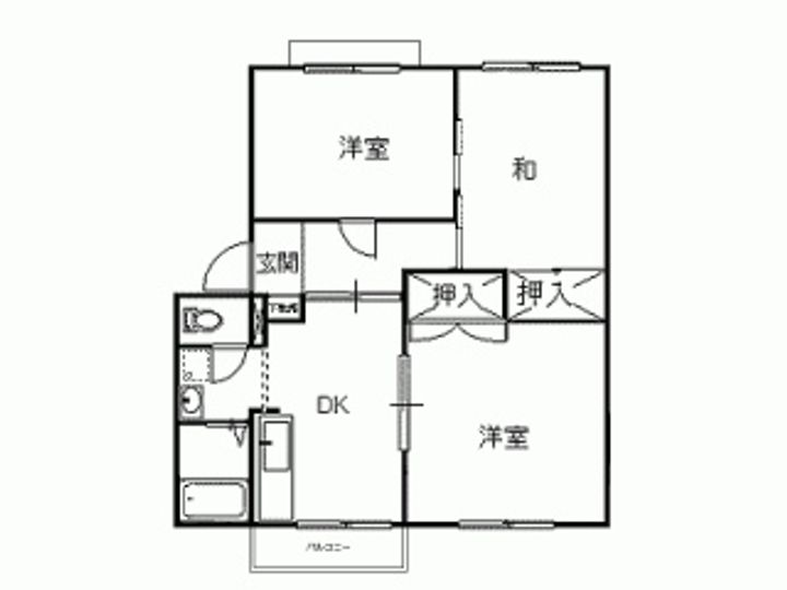 フレグランスモアの間取り
