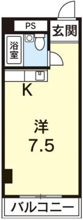 ドルフ日野の間取り