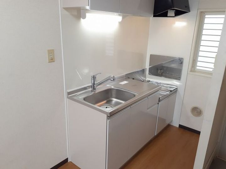 茨城県日立市本宮町1(アパート)の賃貸物件のキッチン