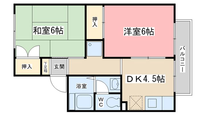ドゥ・セジュールの間取り