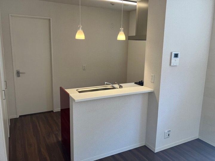 大阪府大阪市東住吉区杭全2(マンション)の賃貸物件のキッチン
