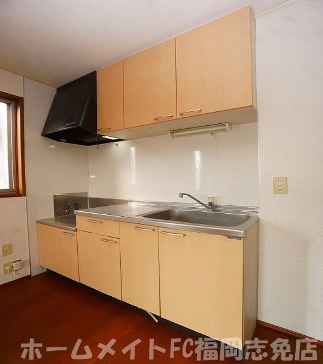 福岡県糟屋郡志免町片峰3(アパート)の賃貸物件のキッチン
