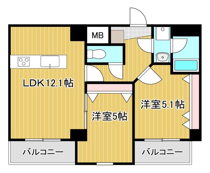 SAKURA TERRACEの間取り
