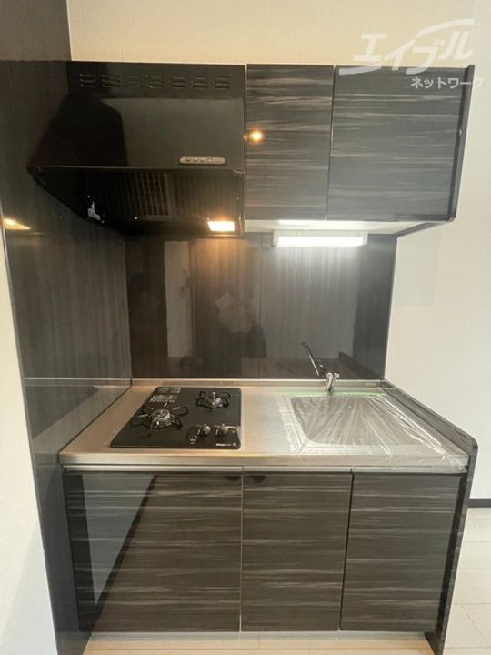 大阪府吹田市千里万博公園(マンション)の賃貸物件のキッチン