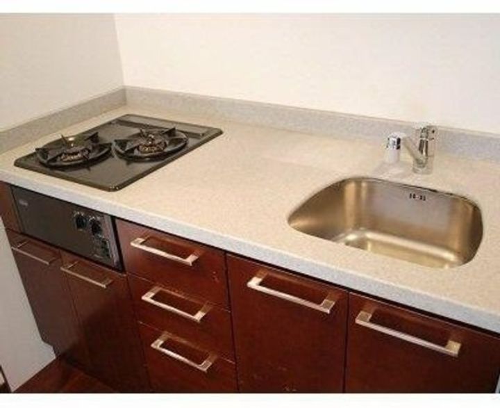 東京都中央区月島1(マンション)の賃貸物件のキッチン