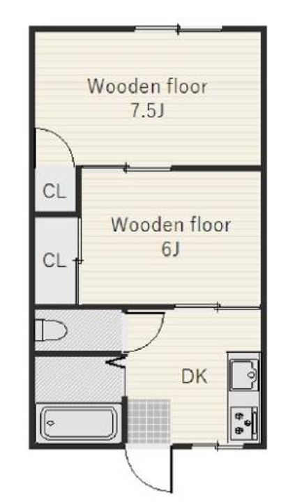 さよ姫ハイツの間取り