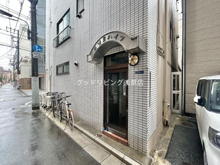 タツミハイツの地図