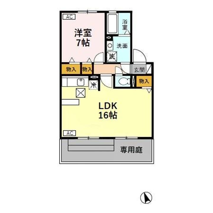 DH・メイプルハウスの間取り