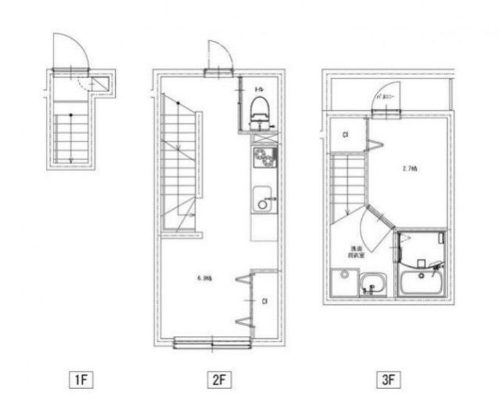 ソルナクレイシア笹塚の間取り