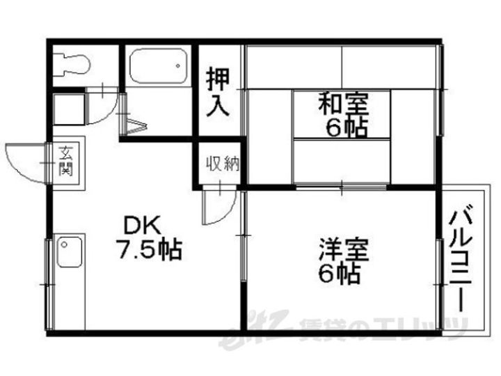 イトウハイツの間取り
