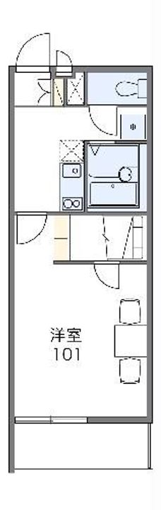 レオパレスアマデウスの間取り