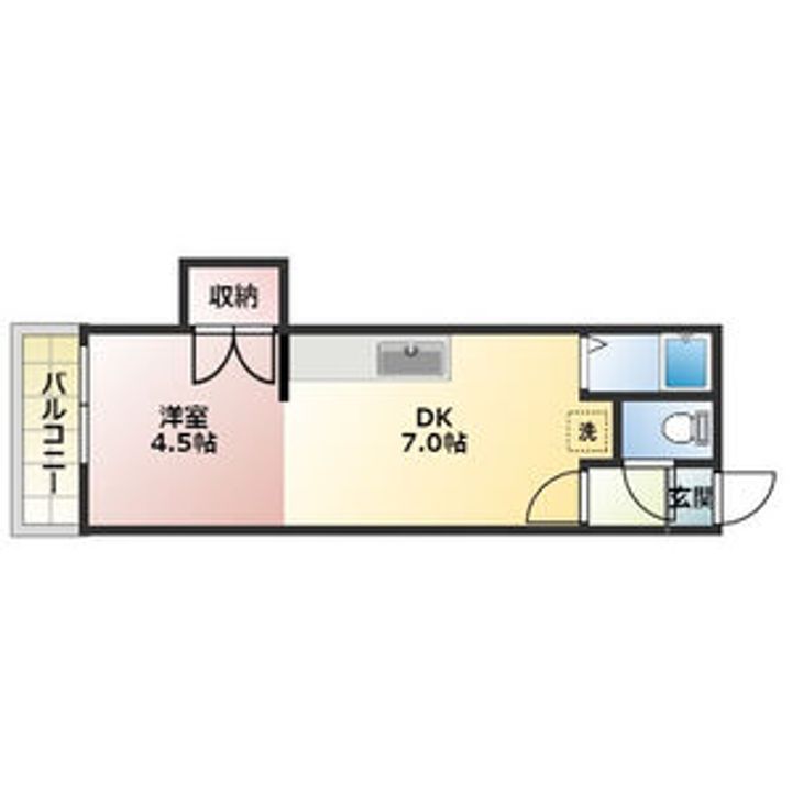 北海道札幌市中央区北三条東3(マンション)の賃貸物件の間取り