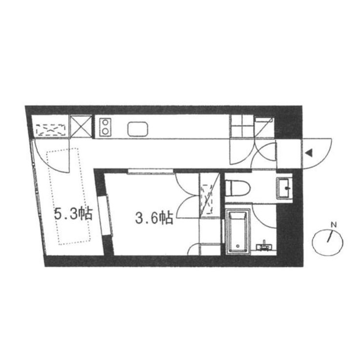 東京都豊島区南大塚2(マンション)の賃貸物件の間取り