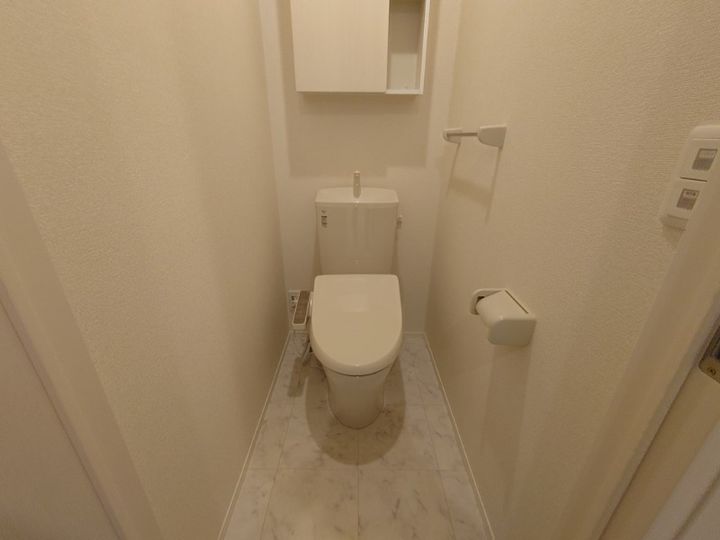 グラデーションの内装