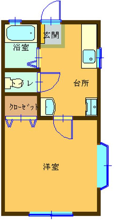 サンバードハイムの間取り