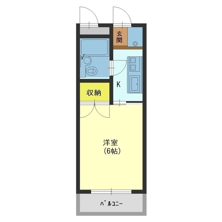 サンヒルズ五福の間取り