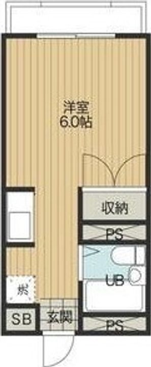 神奈川県秦野市曽屋(マンション)の賃貸物件の間取り