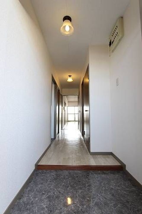 ライフステージ川間の玄関