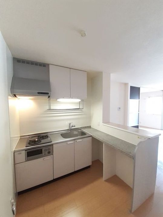 広島県福山市西深津町4(アパート)の賃貸物件のキッチン