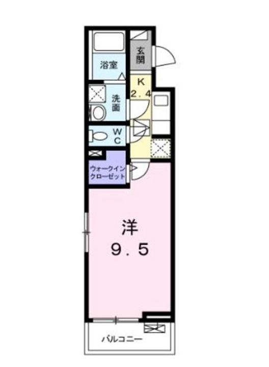 神奈川県相模原市南区相模台1(アパート)の賃貸物件の間取り