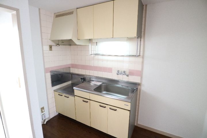 岡山県倉敷市笹沖(マンション)の賃貸物件のキッチン