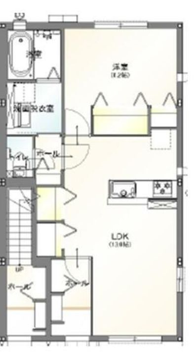 アグロスコート B棟の間取り