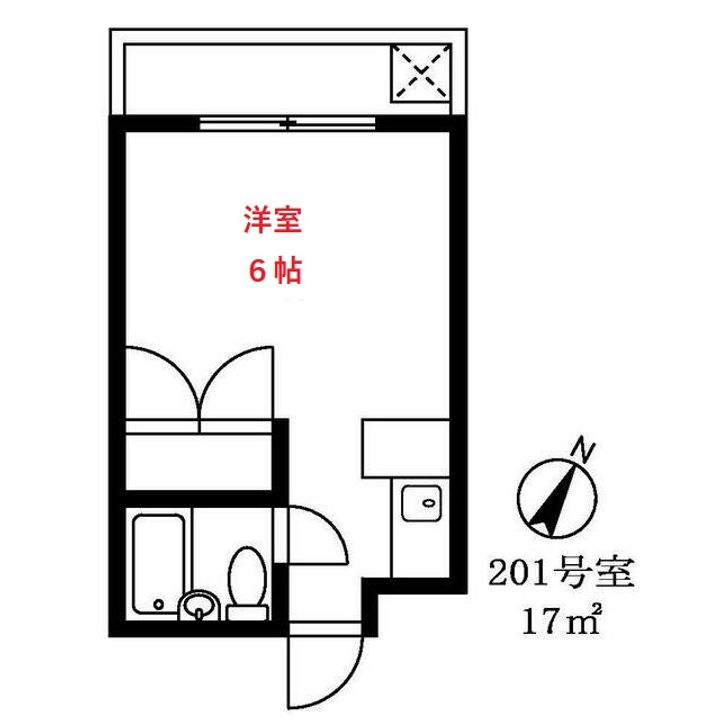 東京都大田区池上3(マンション)の賃貸物件の間取り