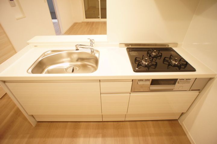 神奈川県川崎市多摩区中野島6(マンション)の賃貸物件のキッチン