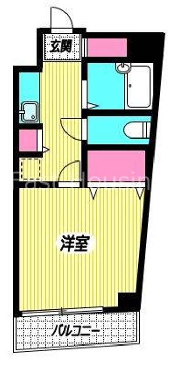 東京都中野区本町5(マンション)の賃貸物件の間取り