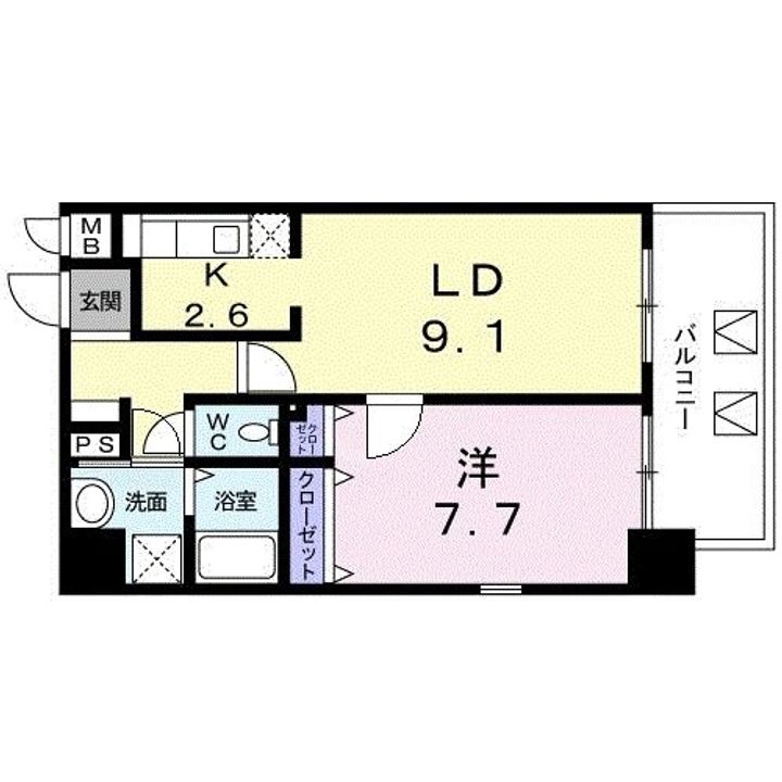 フェスタ元浅草の間取り