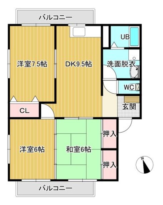 エクセルハイムの間取り