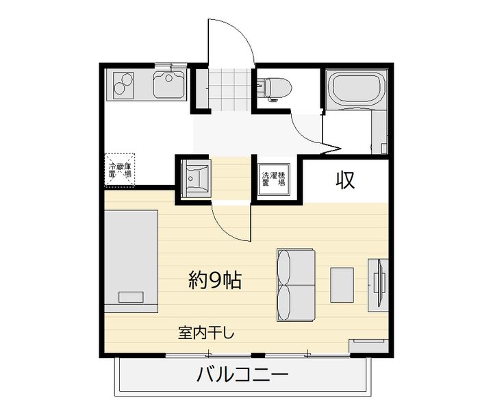 フィーカの間取り