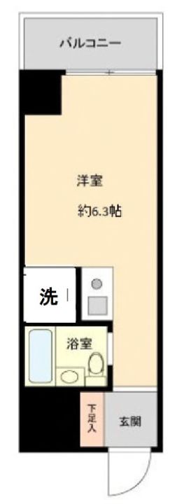 神奈川県相模原市中央区鹿沼台2(マンション)の賃貸物件の間取り