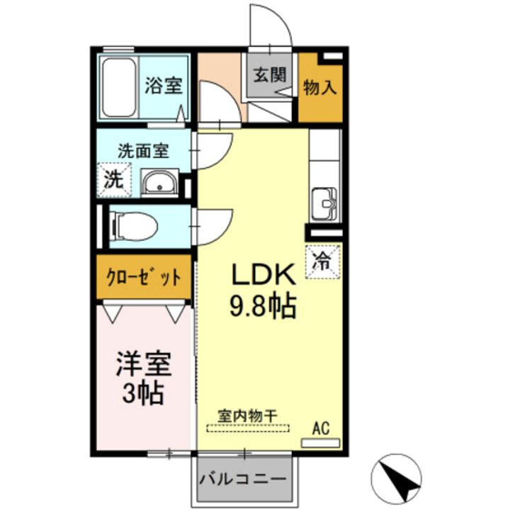 サニーはうすの間取り